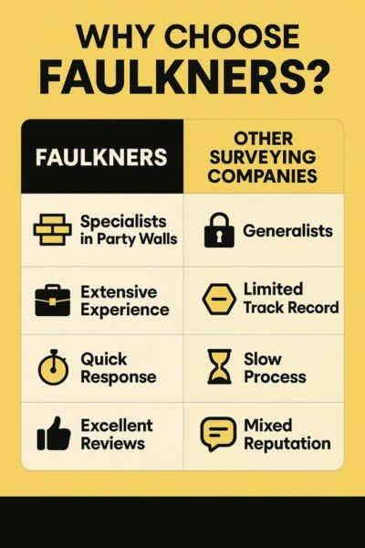 Can I Alter The Party Wall Surveyor? - A Crucial Guide From Faulkner Surveyors 4 Party Wall Mediation {bane} Faulkner Surveyors Hitchin Best Surveyor Near me Hitchin